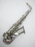 Yamaha Altsax YAS-62 Mat verzilverd compleet gereviseerd, Ophalen of Verzenden, Zo goed als nieuw, Alt, Met koffer