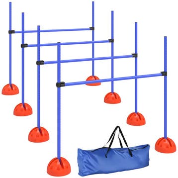 4-delige Hond Agility-set Met 4 Hindernissen En Draagtas Voo, Verzenden, Nieuw