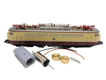 micromotor NA042F motor ombouwset voor Arnold E 03, BR 103,, Overige merken, Gelijkstroom, Verzenden, Overige typen