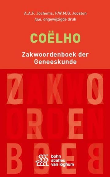 9789036824965 Coelho Zakwoordenboek der Geneeskunde, Verzenden, Zo goed als nieuw, A.A.F. Jochems