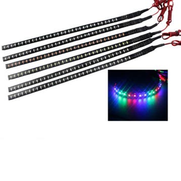LED Knight Rider strip - RGB - 30 cm - 12 volt, Ophalen of Verzenden