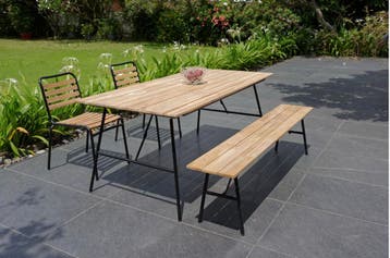 Picknickbank  Vernon   Aluminium  Acacia  The Outsider, Verzenden, Nieuw