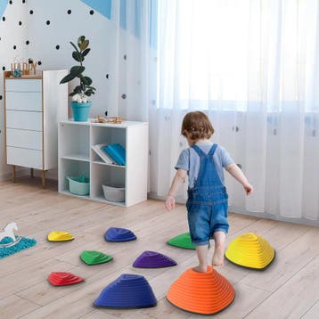 AIYAPLAY 9-delige Set Stapstenen, Antislip Ontwerp, Voor Bin, Verzenden, Nieuw