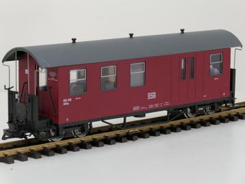 TRAINLINE45 3530795 HSB Packwagen, 902-308, 4 Figuren, In..., Ophalen of Verzenden, Gebruikt, Overige typen, Analoog
