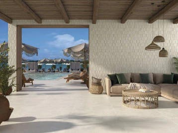 Wandtegel La Cueva Daster Decor 3D Reliëf Creme 40x120, 60 cm of meer, 40 tot 60 cm, Nieuw, Ophalen of Verzenden