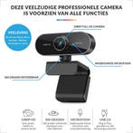 YONO Webcam voor PC met Microfoon - 1080P Full HD -, Ophalen of Verzenden, Zo goed als nieuw