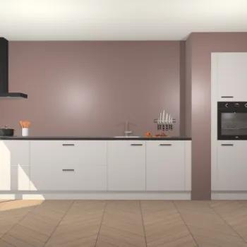 Zijdegrijze keuken Calgary 86466, Verzenden, Nieuw