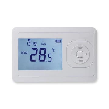 Thermostaat AquaSplash Atlas voor Infraroodpaneel Wit, Doe-het-zelf en Verbouw, Verwarming en Radiatoren, Ophalen of Verzenden