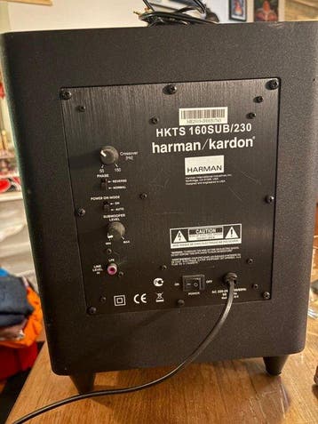 Harman Kardon - HKTS 160SUB/230 / 8-Inch Down-Firing Sealed, Nieuw