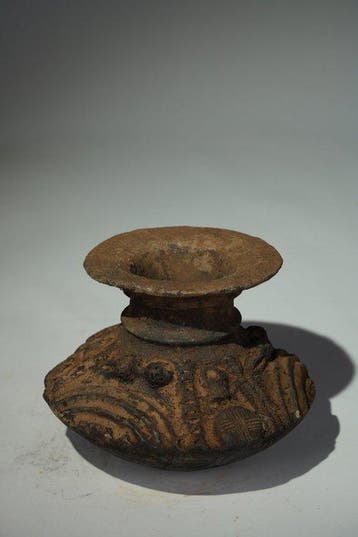 Een beeld uit terracotta. - Attie - Ivoorkust (Zonder