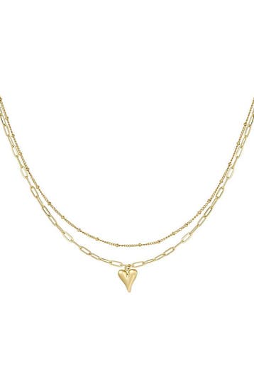 Goudlief Loving layers ketting (Gelaagde kettingen), Sieraden, Tassen en Uiterlijk, Kettingen, Verzenden, Nieuw, Zilver, Overige materialen