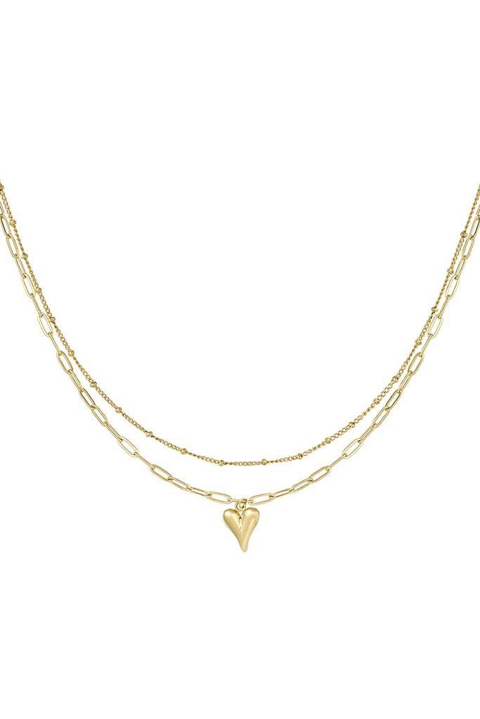Goudlief Loving layers ketting (Gelaagde kettingen), Sieraden, Tassen en Uiterlijk, Kettingen, Zilver, Nieuw, Overige materialen