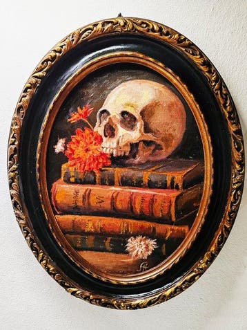 Duitse school (XX) - Memento Mori, Vanitas