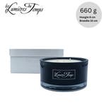 Geurkaars Glas Ambre Noire - 660 gr - Les Lumières du Temps, Ophalen of Verzenden, Nieuw