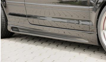 Rieger side skirt | A4 (8H): 04.02- - Cabrio | r stk carbonl, Verzenden, Nieuw, Audi