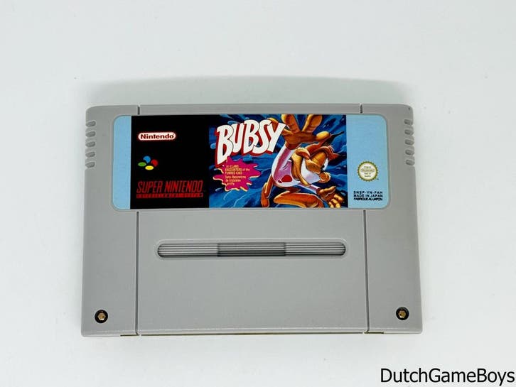 Super Nintendo / Snes - Bubsy - FAH, Spelcomputers en Games, Games | Nintendo Super NES, Gebruikt, Verzenden