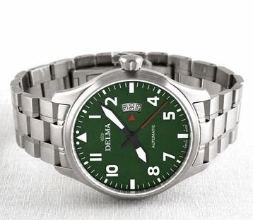 Delma - Aero Commander - Swiss Automatic - Sellita SW200, Nieuw