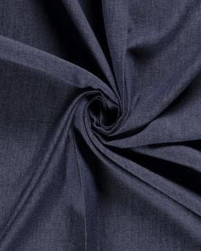 Chambray Denim Navy, Hobby en Vrije tijd, Stoffen en Lappen, Nieuw, Blauw