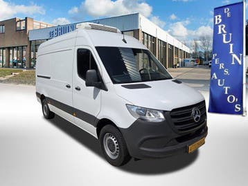 Zakelijke Lease |  Mercedes-Benz Sprinter 317 CDI AUTM. L2/H, Automaat, Stof, Gebruikt, Wit