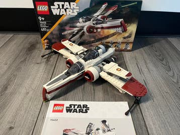 LEGO Star Wars ARC 170 Starfighter bouw 75402, Star Wars, Verzenden, Lego, Zo goed als nieuw