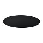 Glasplaat ESG veiligheidsglas 6 mm voor tafels Ø80 cm zwart, Verzenden, Nieuw