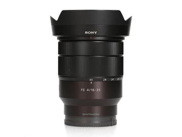 Sony FE 16-35mm f/4 ZA OSS Vario-Tessar T* - Groothoeklens, Ophalen of Verzenden, Zo goed als nieuw, Sony