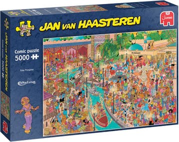 Jan van Haasteren - Fata Morgana Efteling (5000 stukjes) |, Hobby en Vrije tijd, Verzenden, Nieuw