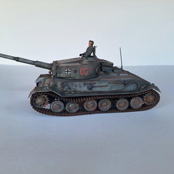 Italeri/Zvezda 1:35 - Model militair voertuig - Porsche, Nieuw