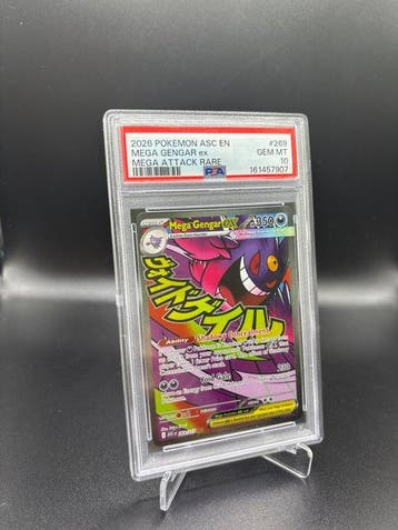 Pokémon - 1 Graded card - Mega Gengar ex 269 Ascended Heroes, Nieuw