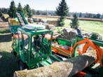 Haardhout zagen en kloven? Zaag-kloofmachines te huur, 6 m³ of meer, Stammen