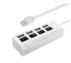 USB Hub 4/7 Poorten – USB 3.0/2.0 Splitter met Schakelaars e, Verzenden, Nieuw