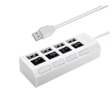 USB Hub 4/7 Poorten – USB 3.0/2.0 Splitter met Schakelaars e, Verzenden, Nieuw