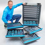 Datona Gereedschapswagen “tech-line” 80 cm + 171-delige, Ophalen of Verzenden, Nieuw