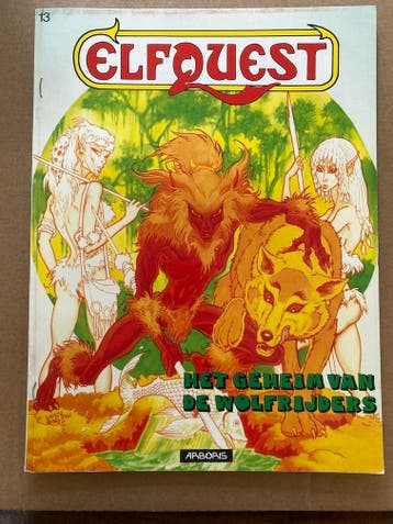 Elfquest 13 - Het Geheim van de Wolfrijders, Eén stripboek, Verzenden, Gelezen