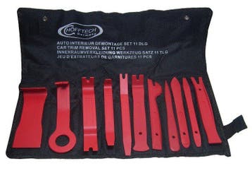 Demontageset auto interieur 11-delig nylon | panel remover, Ophalen of Verzenden, Nieuw
