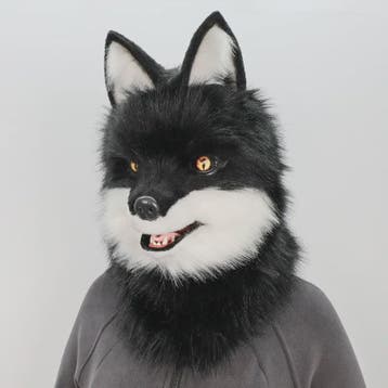Realistisch Wolf Masker met Nepbont - Luxe Cosplay & Feest A, Verzenden, Nieuw