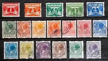 Nederland 1925 - Roltanding Tweezijdig - Nvph R1/18, Gestempeld