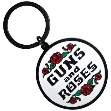 Guns N Roses - Roses - Sleutelhanger officiële merchandise, Ophalen of Verzenden, Nieuw, Gebruiksvoorwerp
