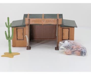 Playmobil 3768 Western Silver Ranch VVP #9569 (e Speelgoed), Ophalen of Verzenden, Gebruikt