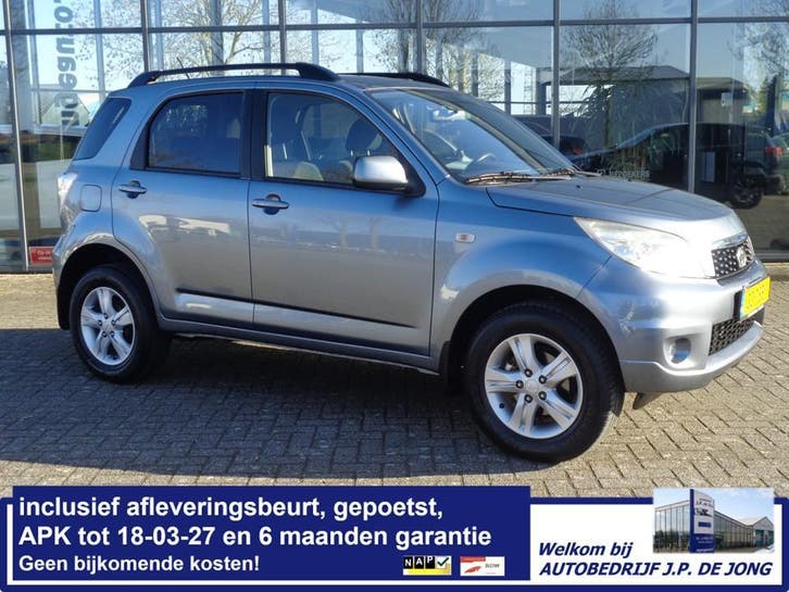 Daihatsu Terios 1.5 2WD Trophy 2011 NL auto 1e eig Clima LMV, Auto's, Daihatsu, Origineel Nederlands, Onderhoudsboekje, Te koop