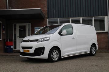 Citroën Jumpy 2.0 BlueHDI 120PK Driver / Trekhaak / App conn, Gebruikt, Euro 6, Citroën, Leder en Stof