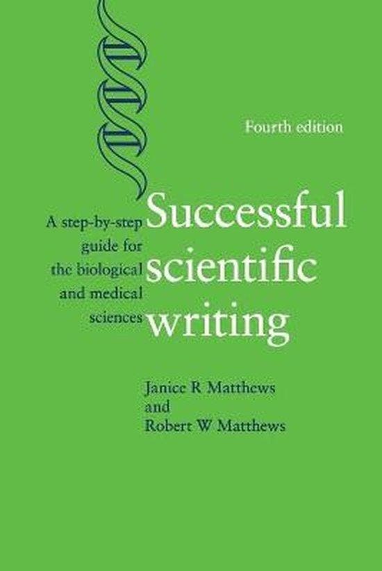 Successful Scientific Writing - Janice R Matthews, Boeken, Taal | Engels, Gelezen, Verzenden
