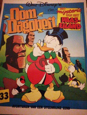 Oom Dagobert en het mysterie van het Paaseiland - Disney, Verzenden, Gelezen