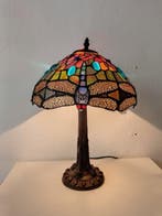 Tiffany style - Tafellamp - Tafellamp Dragonfly, libel -