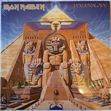 IRON MAIDEN - POWERSLAVE (Vinyl LP), Nieuw in verpakking