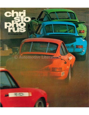 1974 PORSCHE CHRISTOPHORUS MAGAZINE 126 DUITS, Nieuw, Porsche, Author