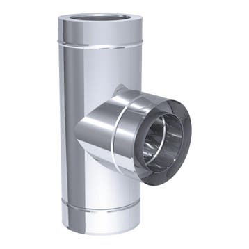 GGM Gastro | T-stuk 90° - RVS - Ø 300 mm | TRJ90-300-D |, Verzenden
