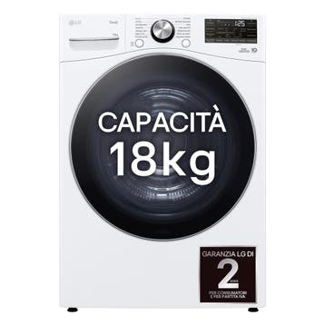 LG RH18U8AVCW wasdroger Vrijstaand Voorbelading 18 kg1149, Overige typen, Nieuw, Ophalen of Verzenden, Anti-kreukfase