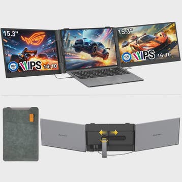 Blackview DCM8 Draagbare Triple Monitor - 15.3" IPS FHD, 100, Verzenden, Nieuw