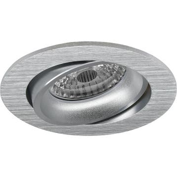 GU10 Inbouwspot Set - Mat Zilver - Inbouw Rond - Kantelbaar, Ophalen of Verzenden, Nieuw, Overige fittingen, Plafondspot of Wandspot